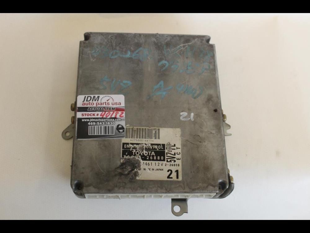 1999 2000 Toyota ECU PCM ECM Engine Control Module 89666-26880: Image 1
