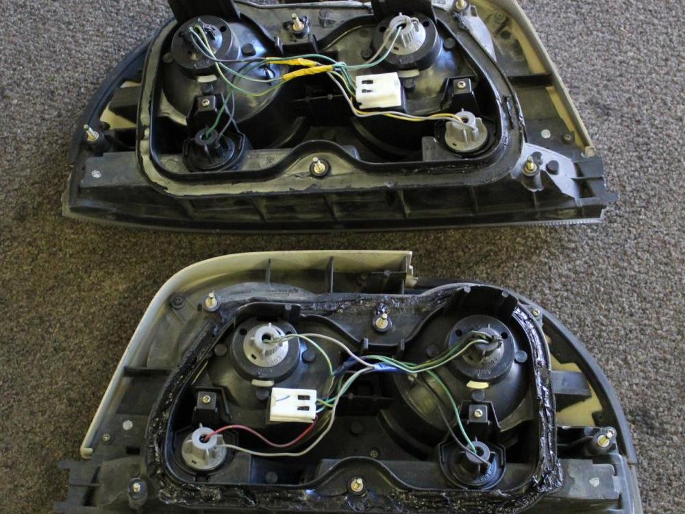 NISSAN SKYLINE R33 TAIL LIGHTS SET OEM JDM 1993-1998: Image 5