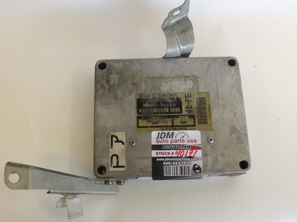 1995 TO 1999 TOYOTA STARLET EP91 1.3 4EFE ECU 89661-10190