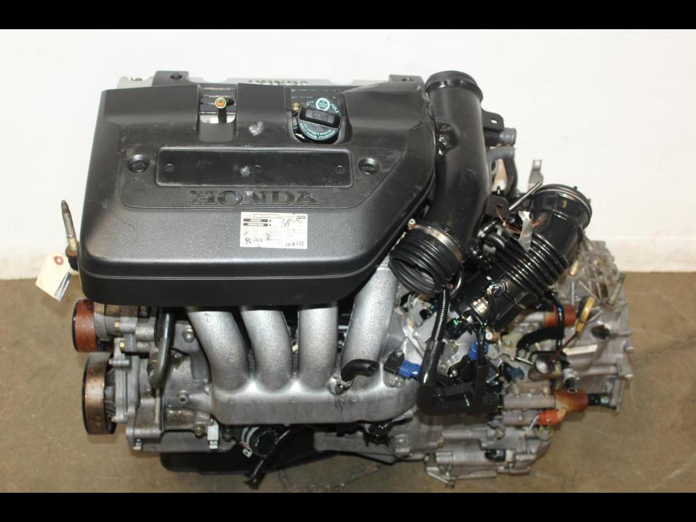 USED HONDA K24A 2.4L RAA DOHC VTEC JDM MOTOR & AUTOMATIC TRANSMISSION LOW MILES: Image 9